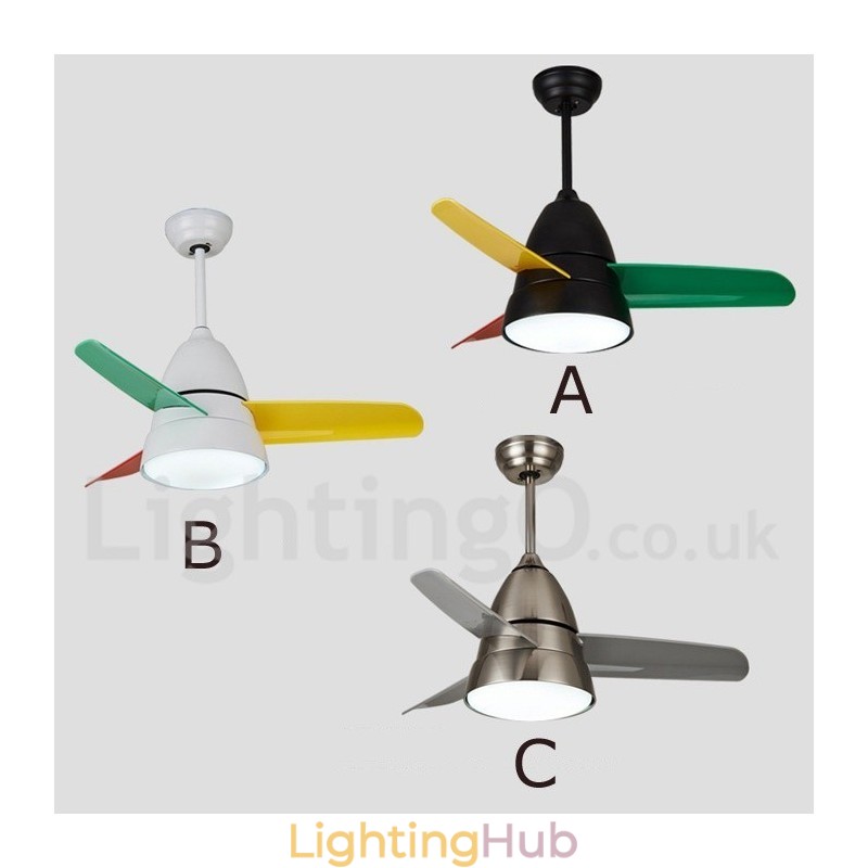 26" Modern Contemporary Ceiling Fan