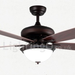 52" Country Retro Rustic Lodge Vintage Ceiling Fan