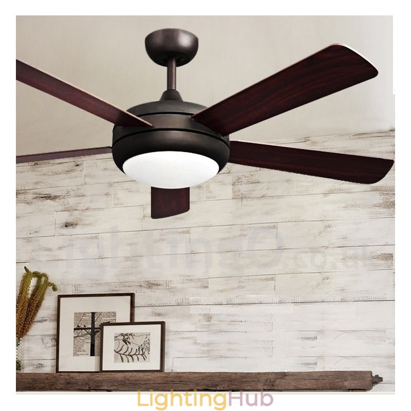 52" European Style Vintage Ceiling Fan