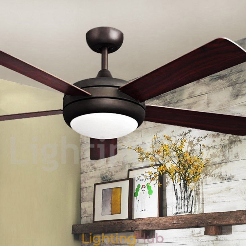 52" European Style Vintage Ceiling Fan