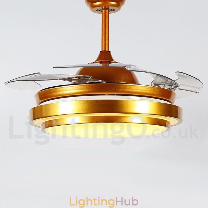 36" European Style Modern Contemporary Ceiling Fan