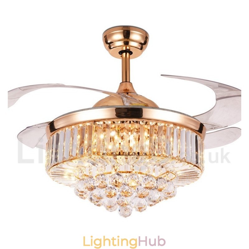 42" European Style Modern Contemporary Ceiling Fan