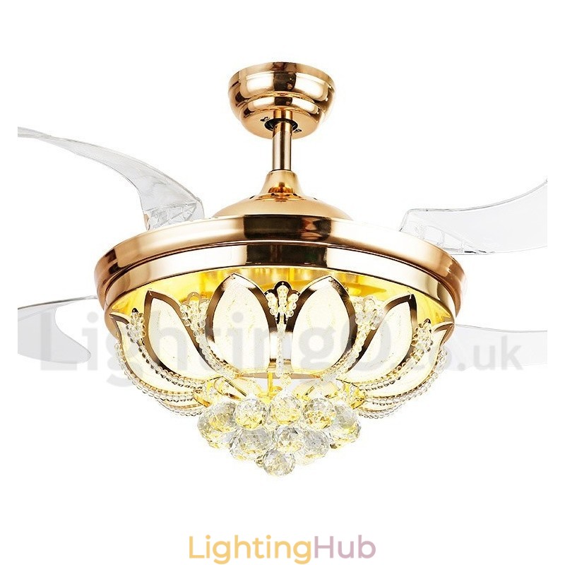 42" European Style Modern Contemporary Ceiling Fan