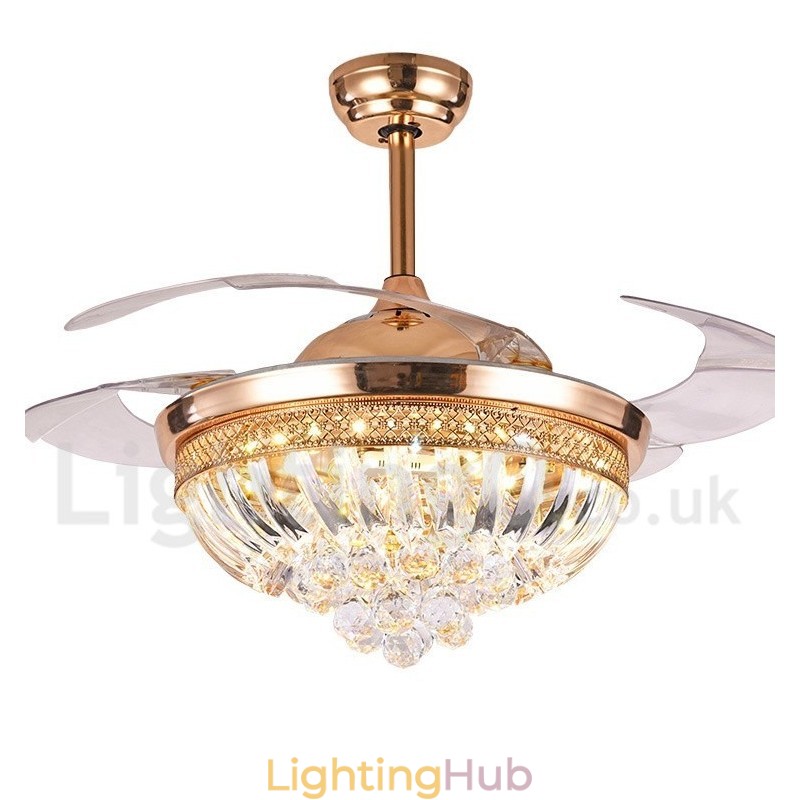 42" European Style Modern Contemporary Ceiling Fan