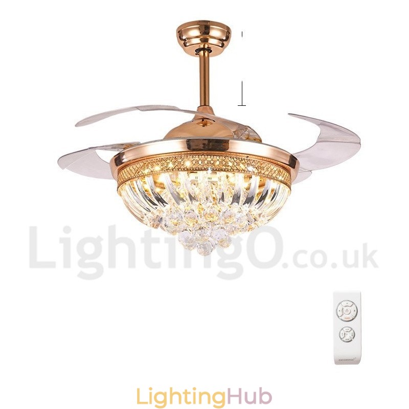 42" European Style Modern Contemporary Ceiling Fan