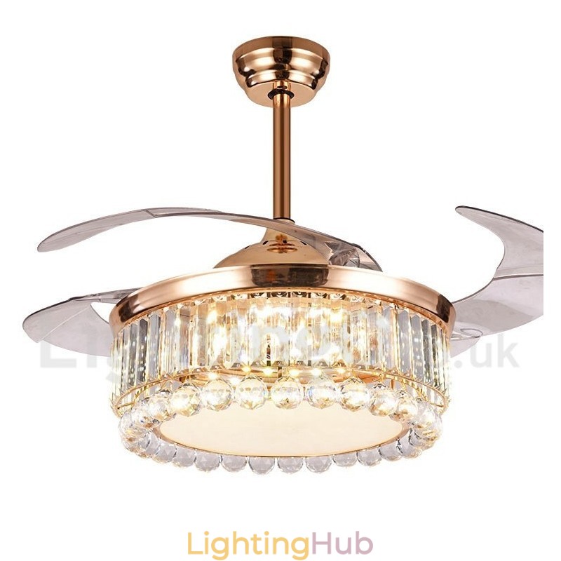 42" European Style Modern Contemporary Ceiling Fan