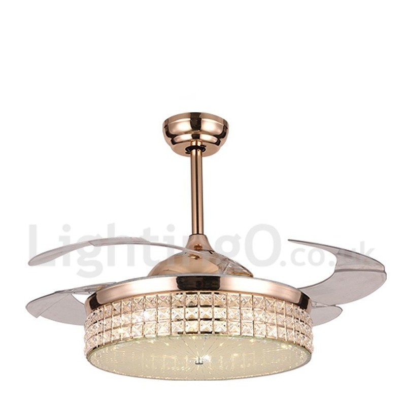 42" European Style Modern Contemporary Ceiling Fan