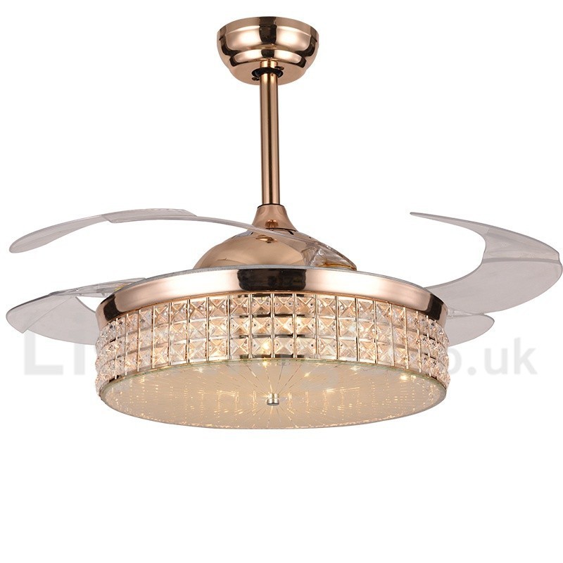42" European Style Modern Contemporary Ceiling Fan