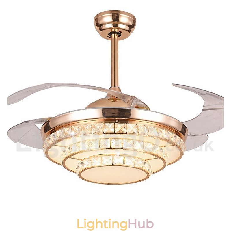 42" European Style Modern Contemporary Ceiling Fan