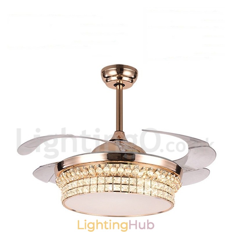 42" European Style Modern Contemporary Ceiling Fan