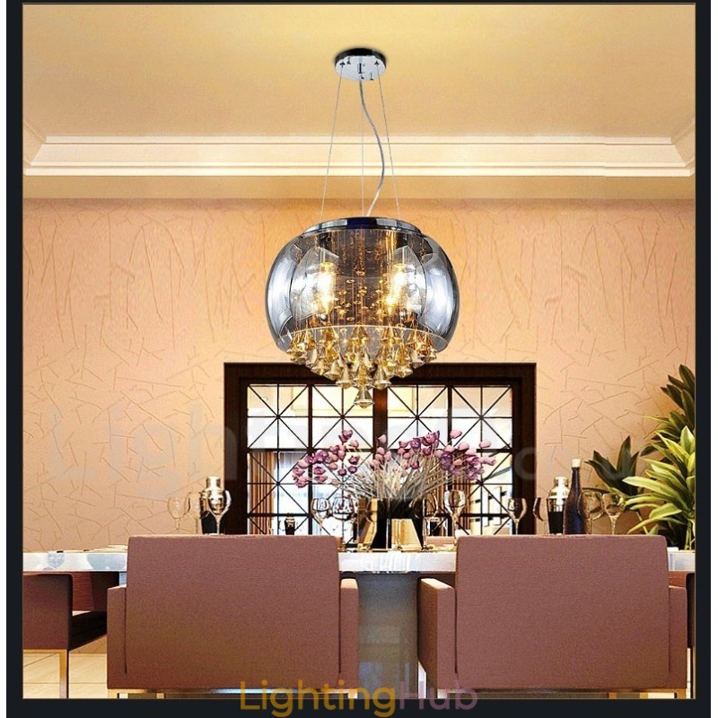 Modern Contemporary Crystal Lighting Store Pendant Light