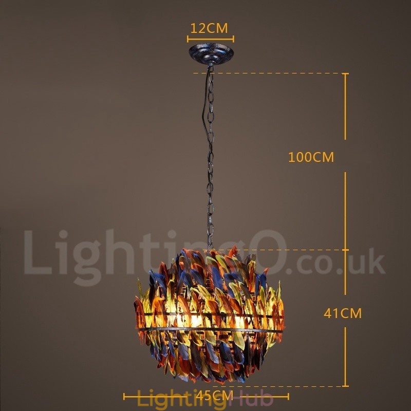 Retro Steel Lighting Store Pendant Chandelier Light