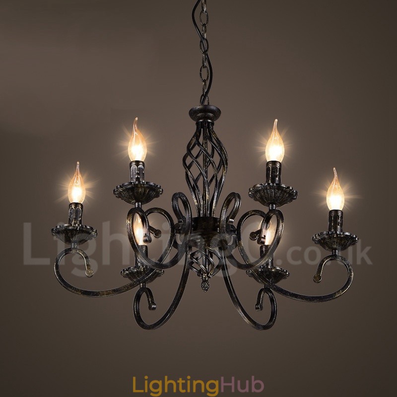 Industrial Style Steel Lighting Store Pendant Chandelier Light