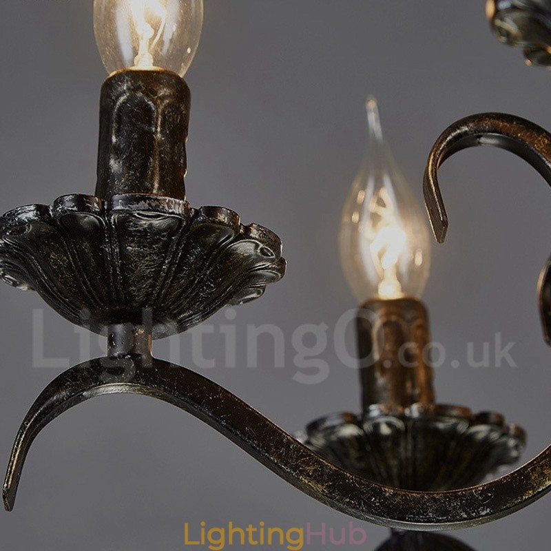 Industrial Style Steel Lighting Store Pendant Chandelier Light