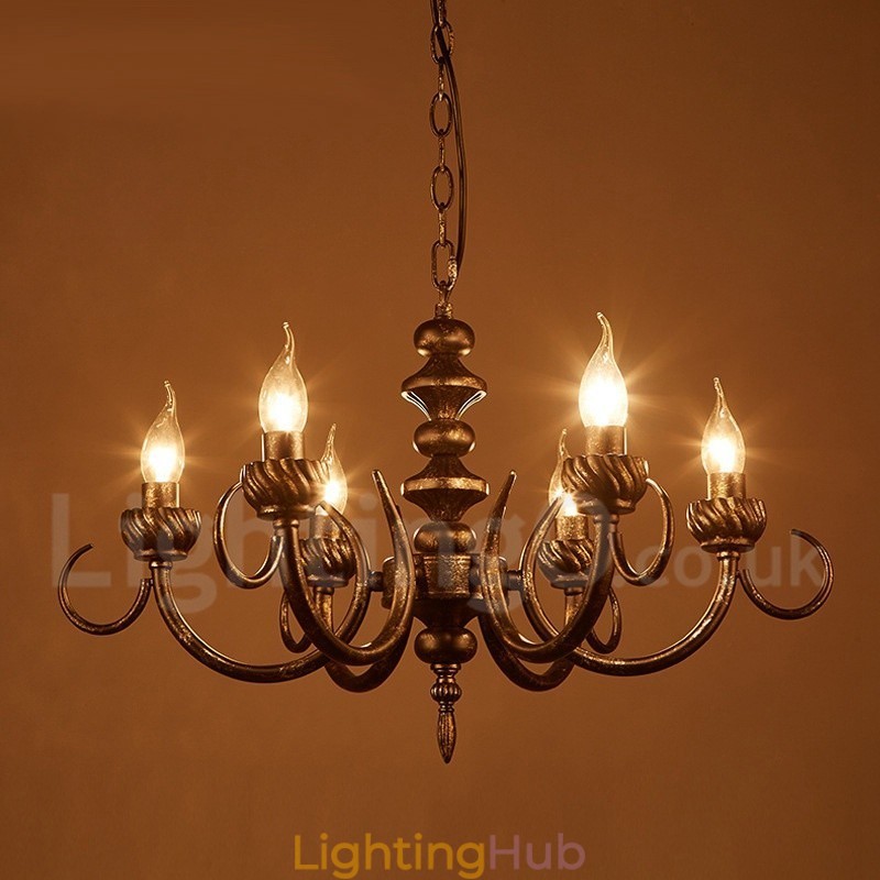Industrial Style Steel Lighting Store Pendant Chandelier Light