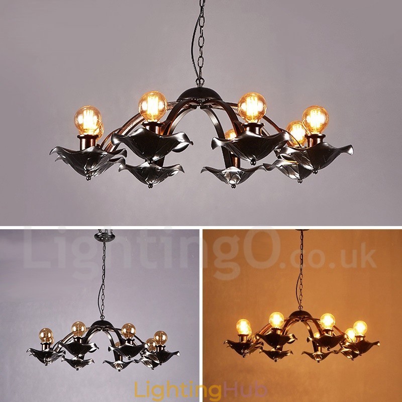 Industrial Style Steel Lighting Store Pendant Chandelier Light