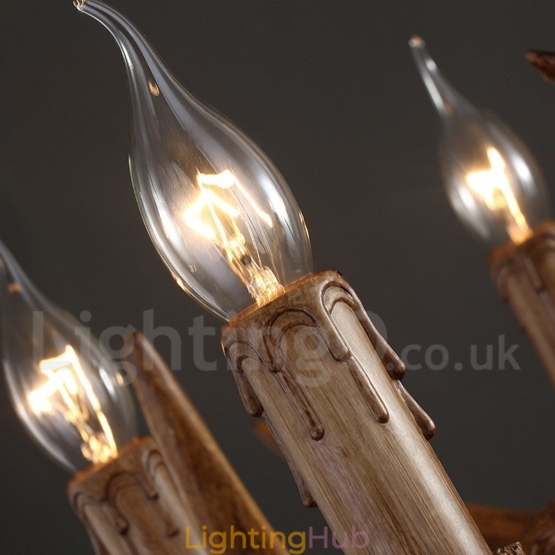 Industrial Style Resin Lighting Store Pendant Chandelier Light