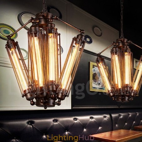 Industrial Style Steel Lighting Store Pendant Chandelier Light Industrial Style Steel Lighting Store Pendant Chandelier Light