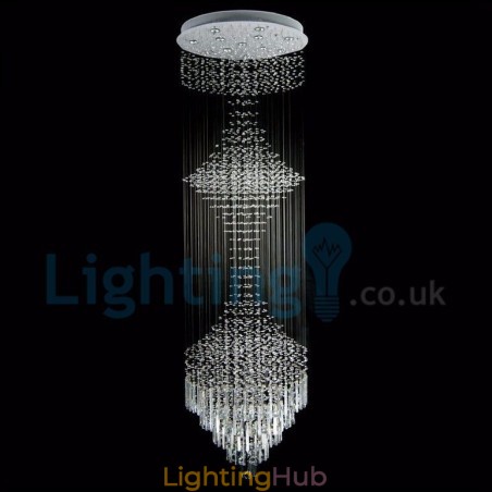 Modern Contemporary Chandelier Flush mount Pendant Fixture Crystal Rain Drop Light Modern Contemporary Chandelier Flush mount Pendant Fixture Crystal Rain Drop Light