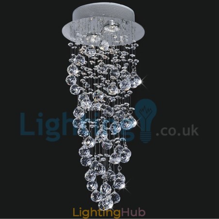 Modern Contemporary Chandelier Flush mount Pendant Fixture Crystal Rain Drop Light Modern Contemporary Chandelier Flush mount Pendant Fixture Crystal Rain Drop Light