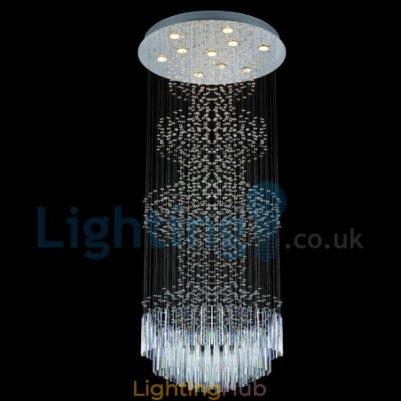 Modern Contemporary Chandelier Flush mount Pendant Fixture Crystal Rain Drop Light Modern Contemporary Chandelier Flush mount Pendant Fixture Crystal Rain Drop Light
