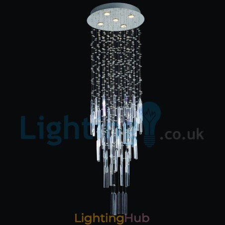 Modern Contemporary Chandelier Flush mount Pendant Fixture Crystal Rain Drop Light Modern Contemporary Chandelier Flush mount Pendant Fixture Crystal Rain Drop Light