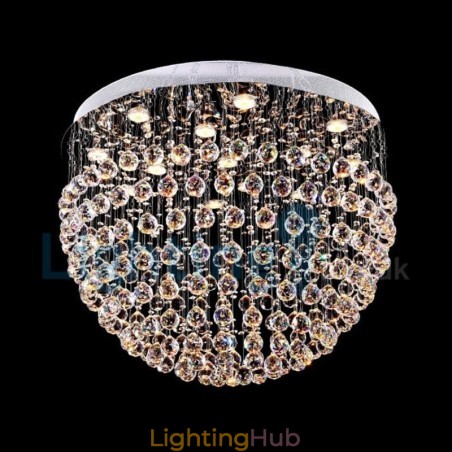 Modern Contemporary Chandelier Flush mount Pendant Fixture Crystal Rain Drop Light Modern Contemporary Chandelier Flush mount Pendant Fixture Crystal Rain Drop Light
