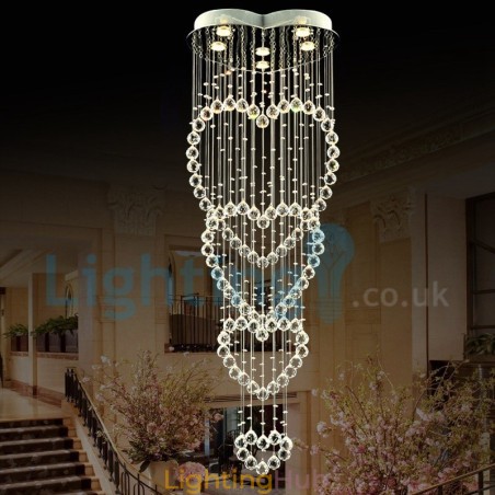 Modern Contemporary Chandelier Flush mount Pendant Fixture Crystal Rain Drop Light Modern Contemporary Chandelier Flush mount Pendant Fixture Crystal Rain Drop Light
