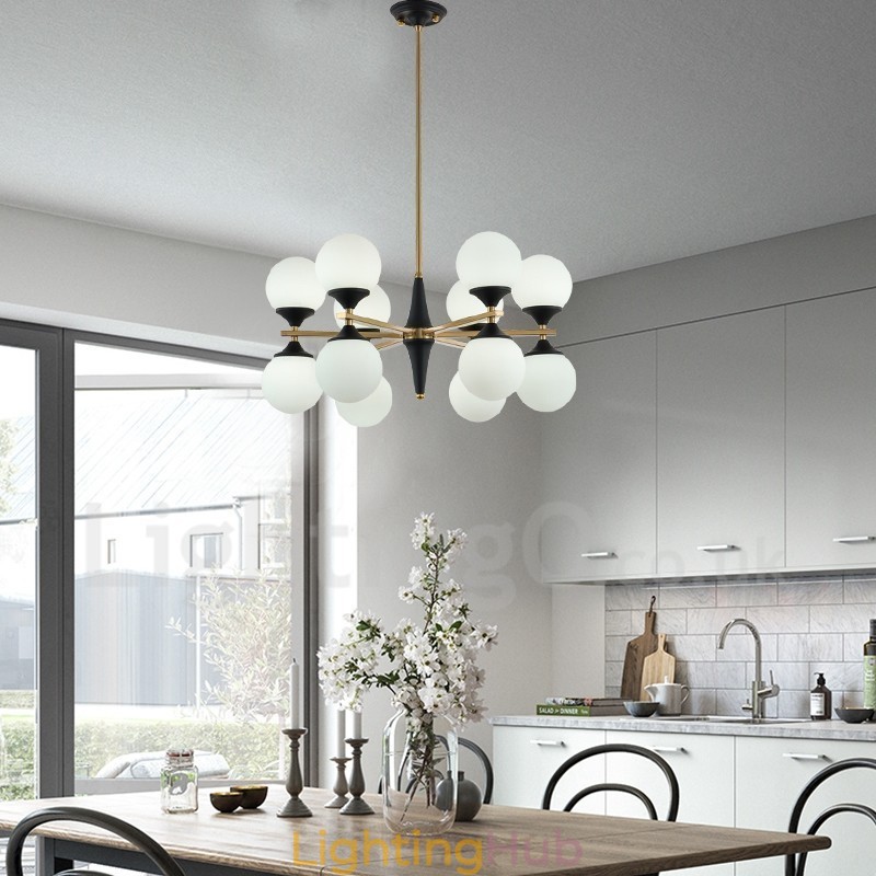 Nordic 12 Bulb Lighting Chandelier Lights Magic Bean Lamp Creative Lamps