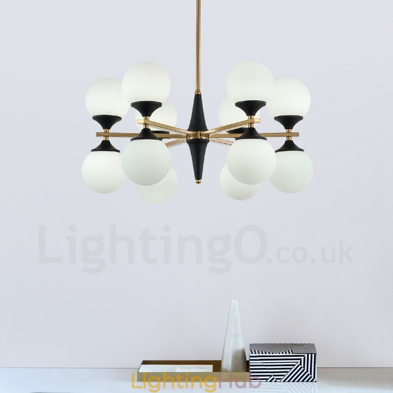 Nordic 12 Bulb Lighting Chandelier Lights Magic Bean Lamp Creative Lamps