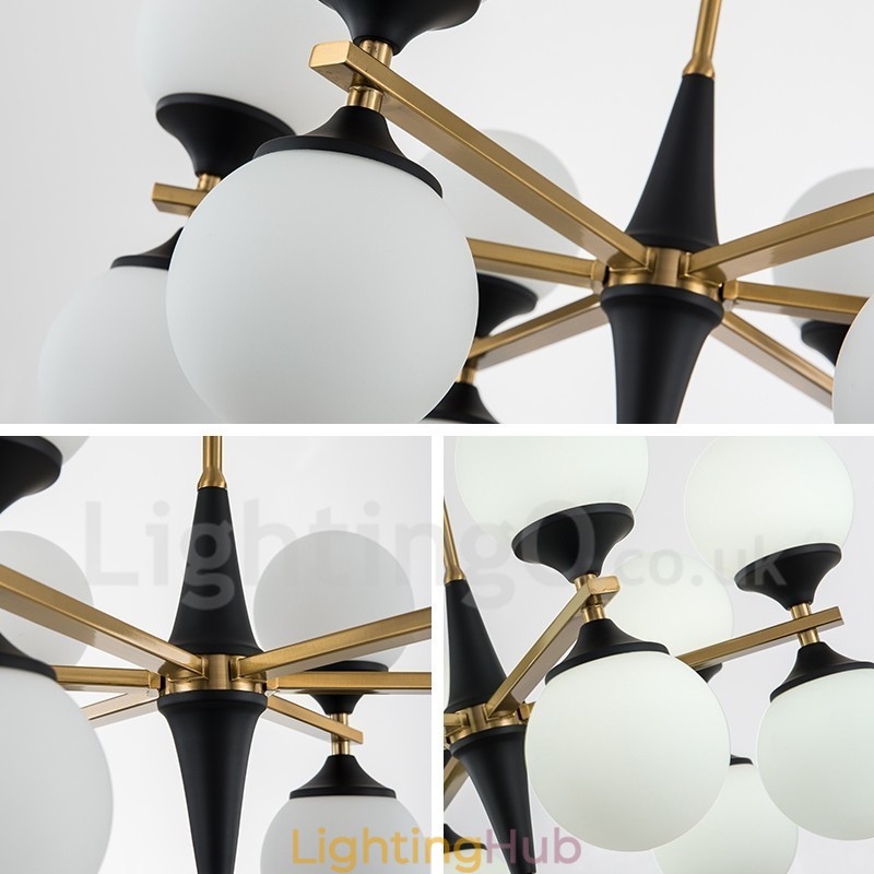 Nordic 12 Bulb Lighting Chandelier Lights Magic Bean Lamp Creative Lamps