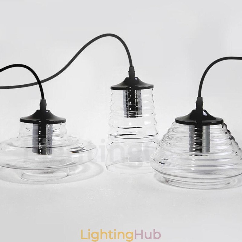 Single Head Glass Pendant Light Cafe