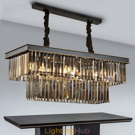 Retro Crystal Pendant Light Cafe Exibittion Hall Retro Crystal Pendant Light Cafe Exibittion Hall
