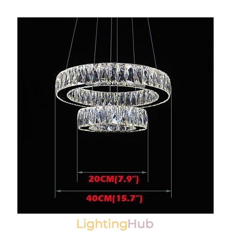 Crystal Chandelier Lights Modern Lighting Two Rings D2040 K9 Large Crystal Home Ceiling Light Fixtures Crystal Chandelier Lights Modern Lighting Two Rings D2040 K9 Large Crystal Home Ceiling Light Fixtures