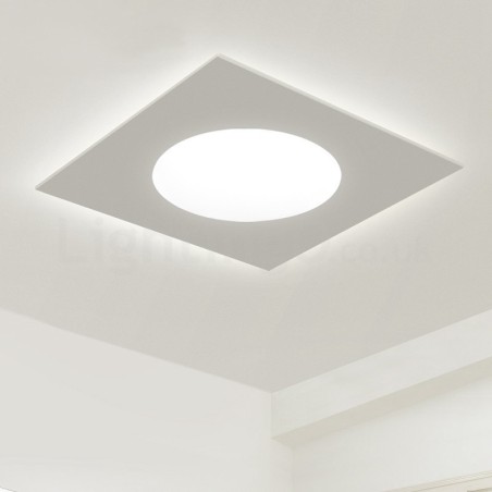 Modern Stylish Thin Square Flush Mount Ceiling Lamp Modern Stylish Thin Square Flush Mount Ceiling Lamp