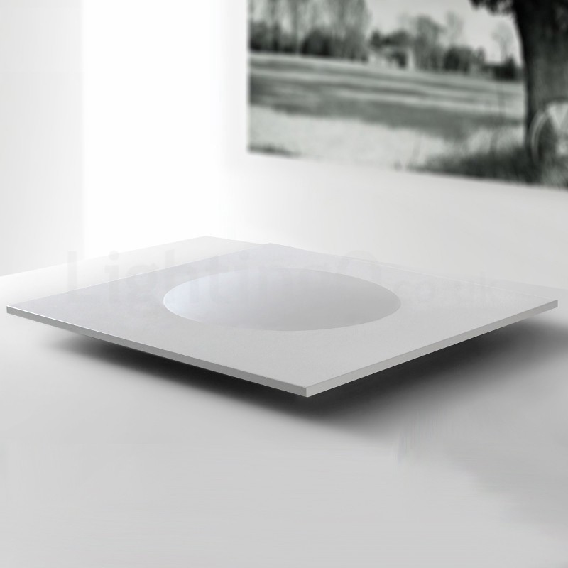 Modern Stylish Thin Square Flush Mount Ceiling Lamp