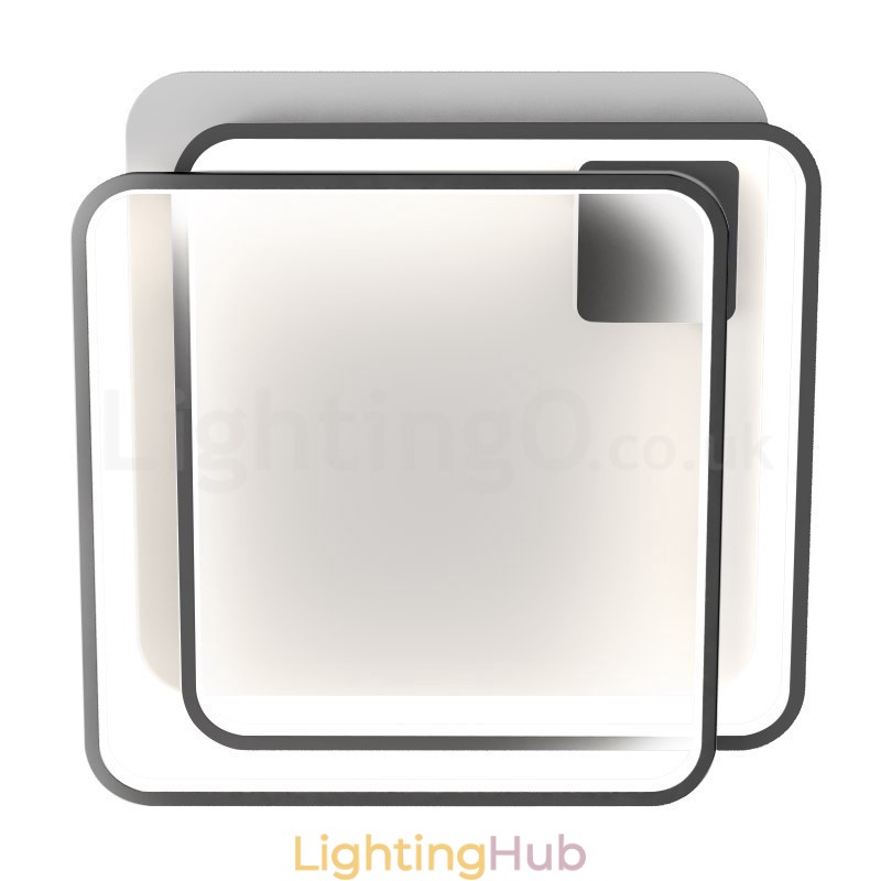 Modern Exquisite Flush Mount Ceiling Lights with Acrylic Shade Lamp