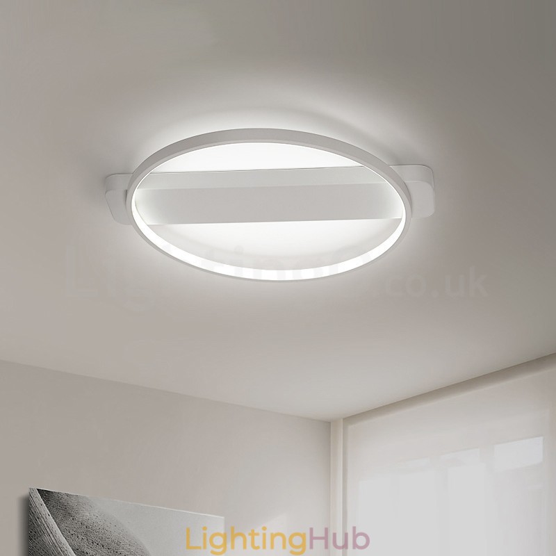 Nordic Round Flush Mount Ceiling Light