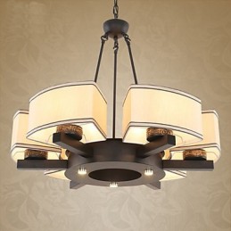 The Chinese Style Chandelier Iron Copper Imitation Air Lamps