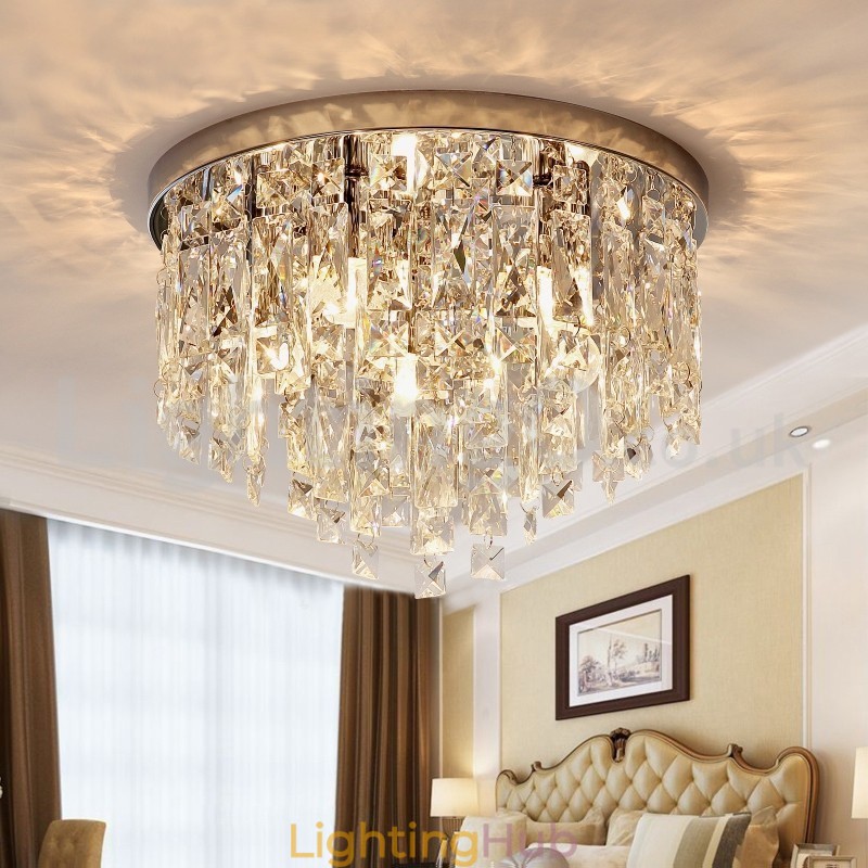 Modern Flush Mount Ceiling Lights Crystal Lights
