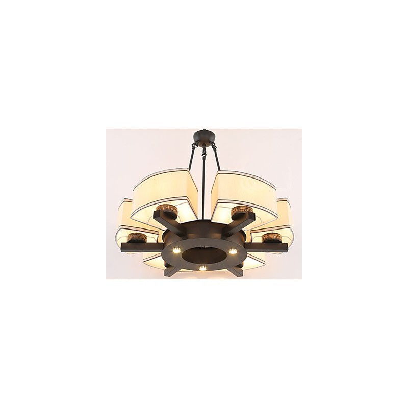 The Chinese Style Chandelier Iron Copper Imitation Air Lamps