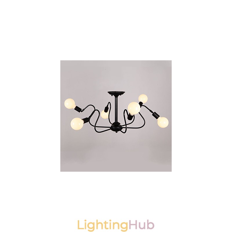 Loft American Vintage Ceiling Light Fashion Lights Lights Iron Ceiling Lamp