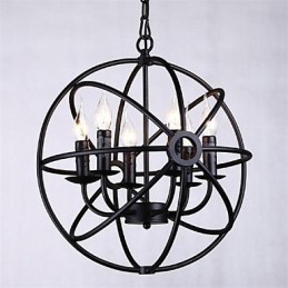Mini Style Chandelier Pendant Light Modern Contemporary Traditional Classic Rustic Lodge Retro Lantern Country Globe