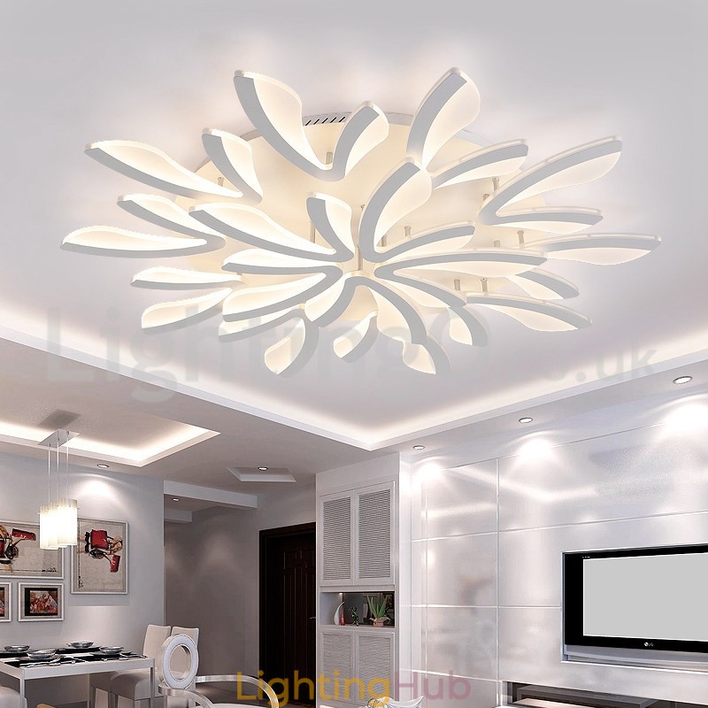 Personality 15 Lights Elegant Modern Flush Mount Ceiling Lights