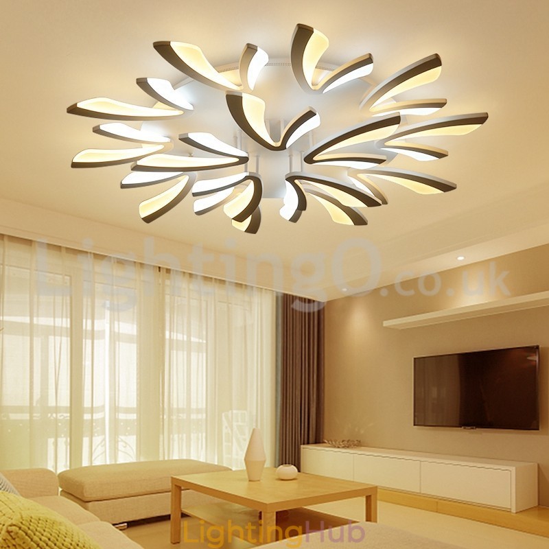 Personality 15 Lights Elegant Modern Flush Mount Ceiling Lights