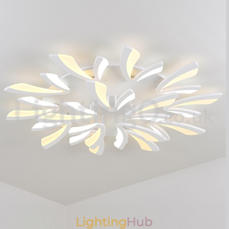 Personality 15 Lights Elegant Modern Flush Mount Ceiling Lights