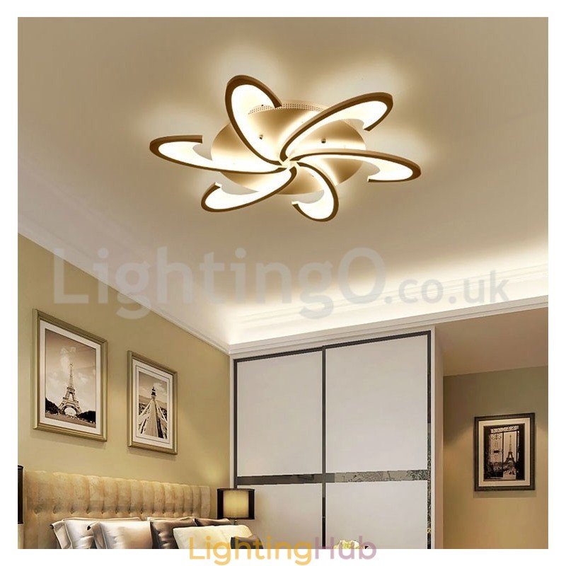 Cheap 6 Bulbs Modern Flush Mount Ceiling Lights