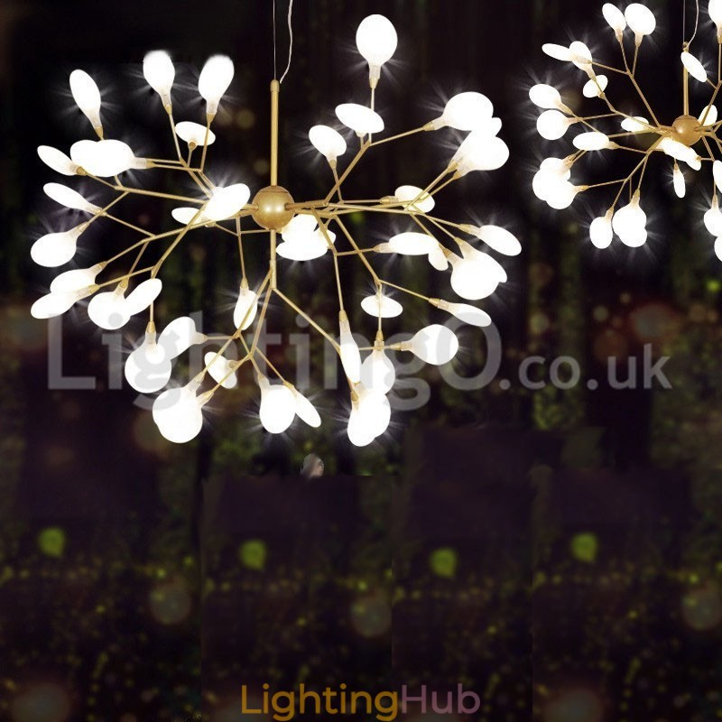 Post modern Fireflies Chandelier