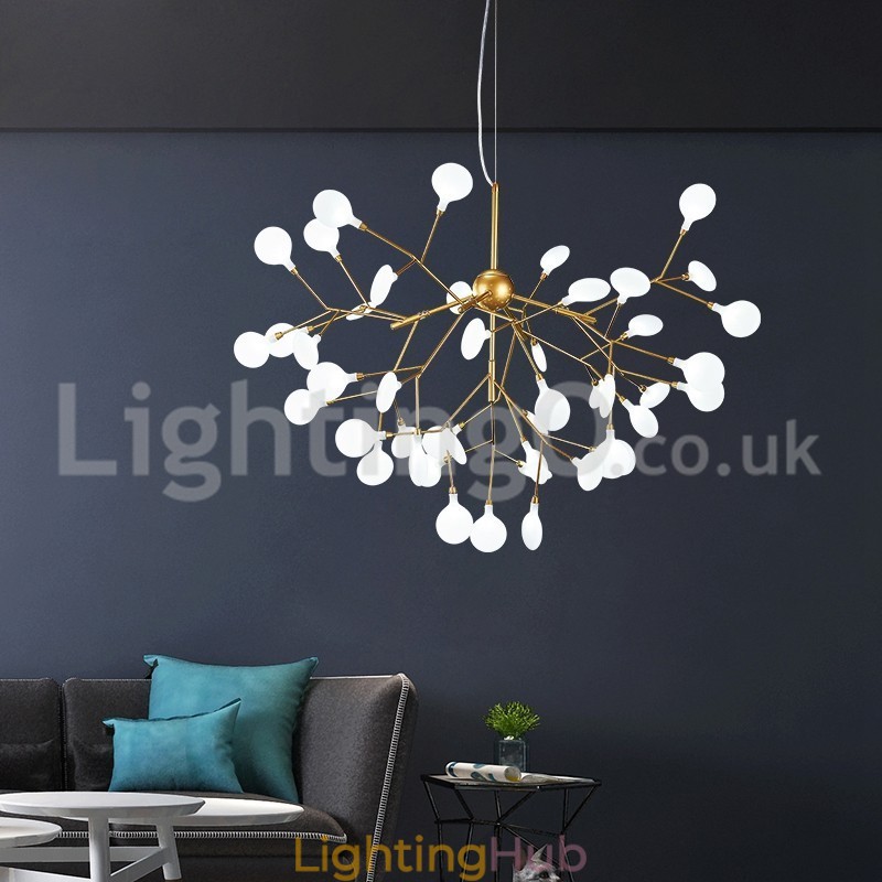 Post modern Fireflies Chandelier