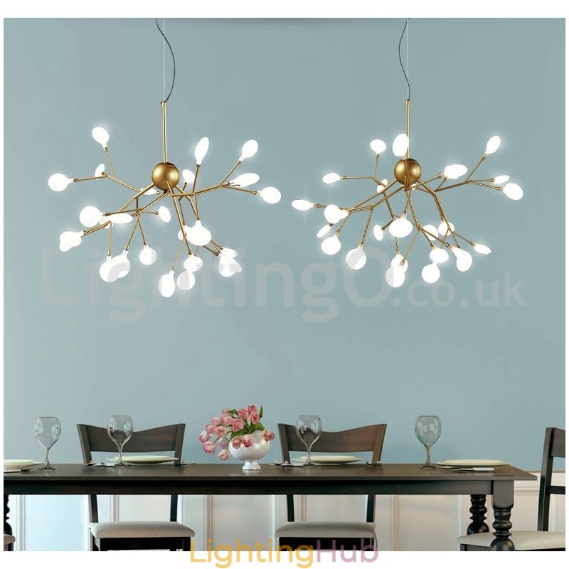 Post modern Fireflies Chandelier